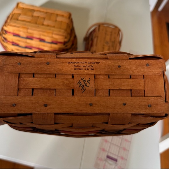 🇺🇸 🧺 Longaberger Patriotic Basket Set - Picture 14 of 14